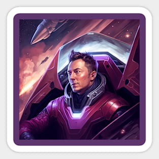 Elon Musk Sticker